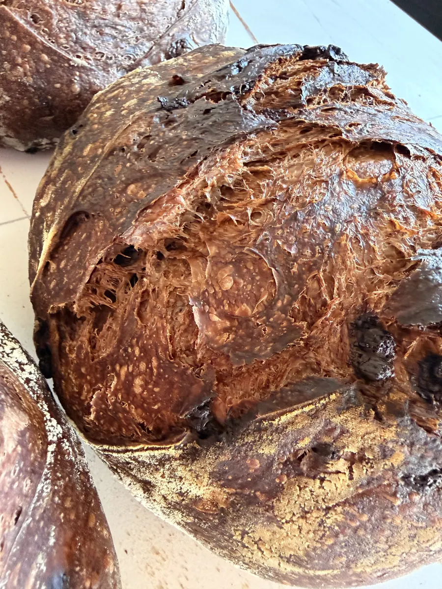 Baraké choco espresso sourdough loaf