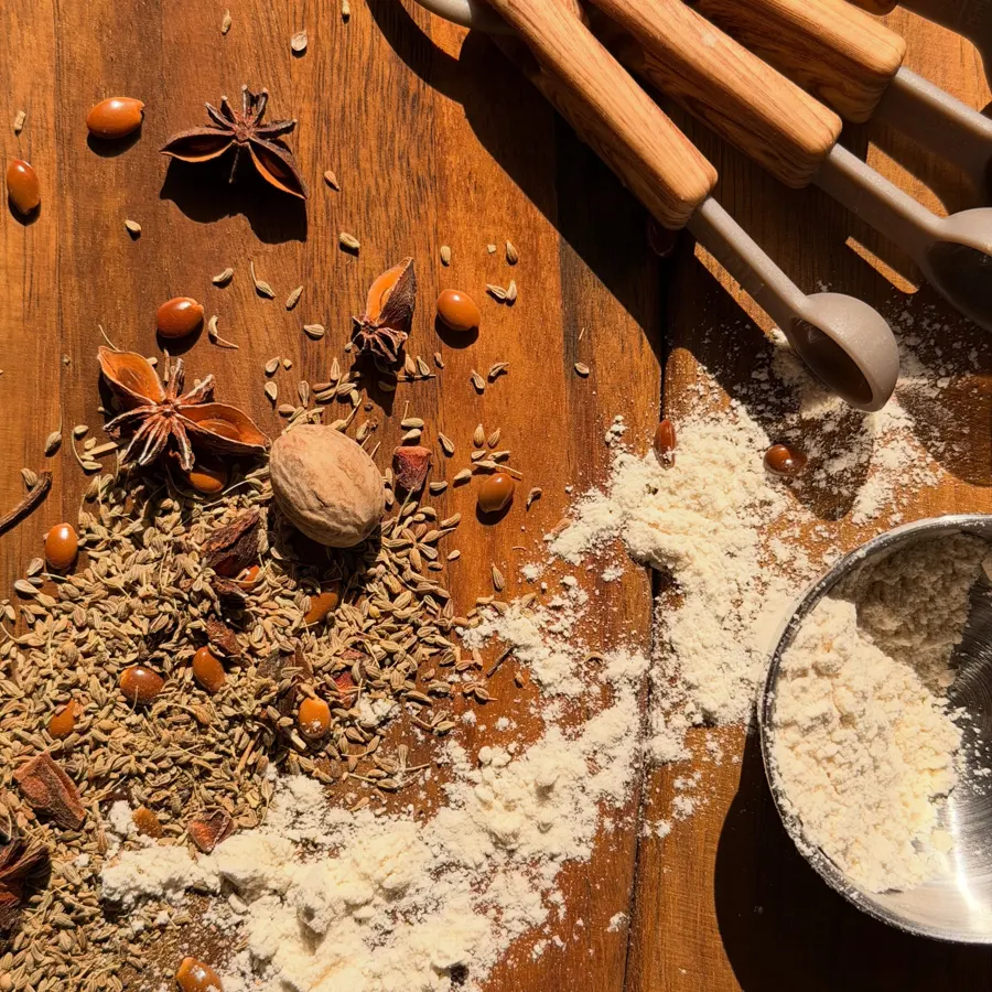 Spices and flour for a new Baraké flavor
